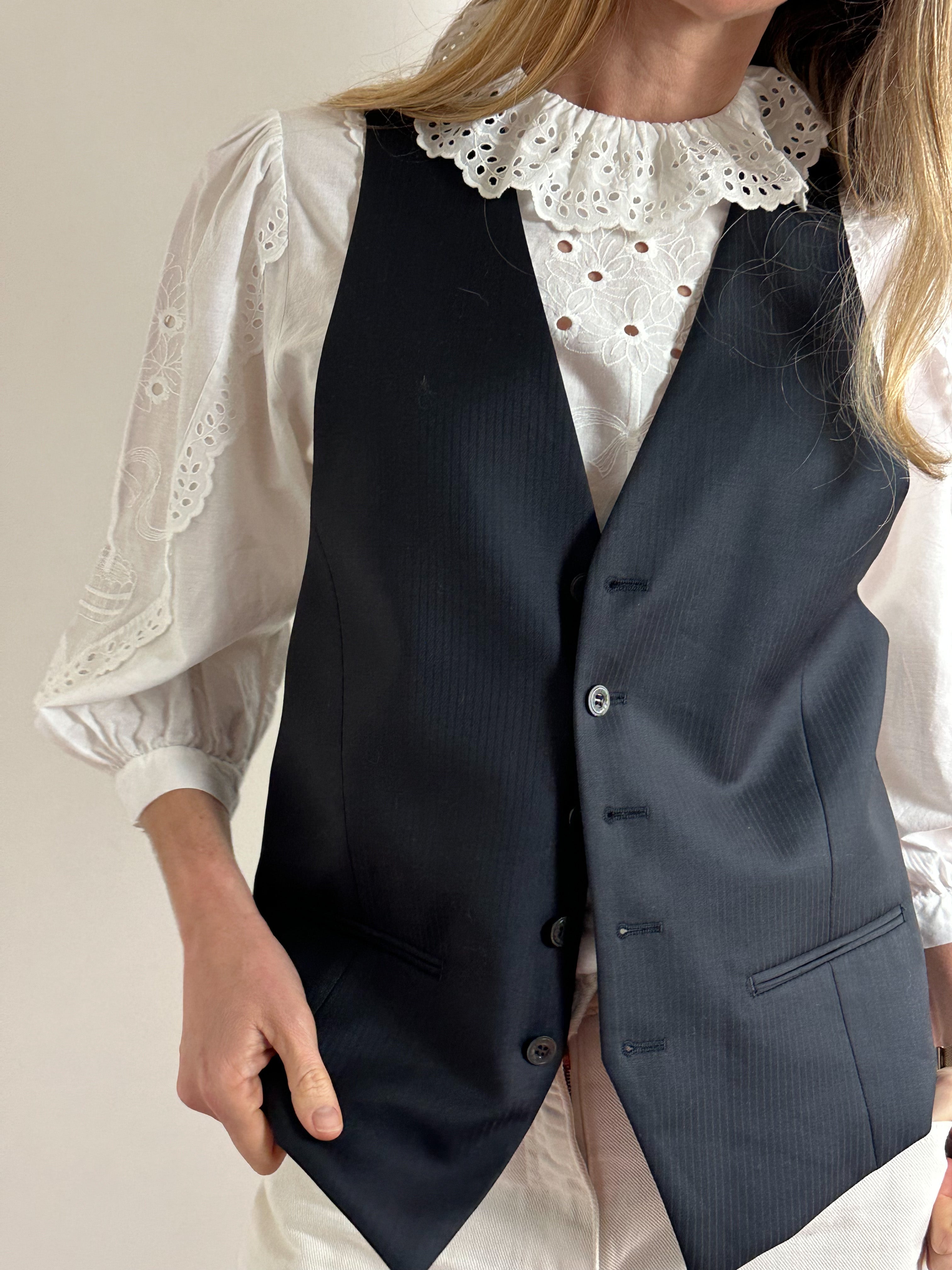 Bruno Pignatelli Pinstripe Tailored Vest