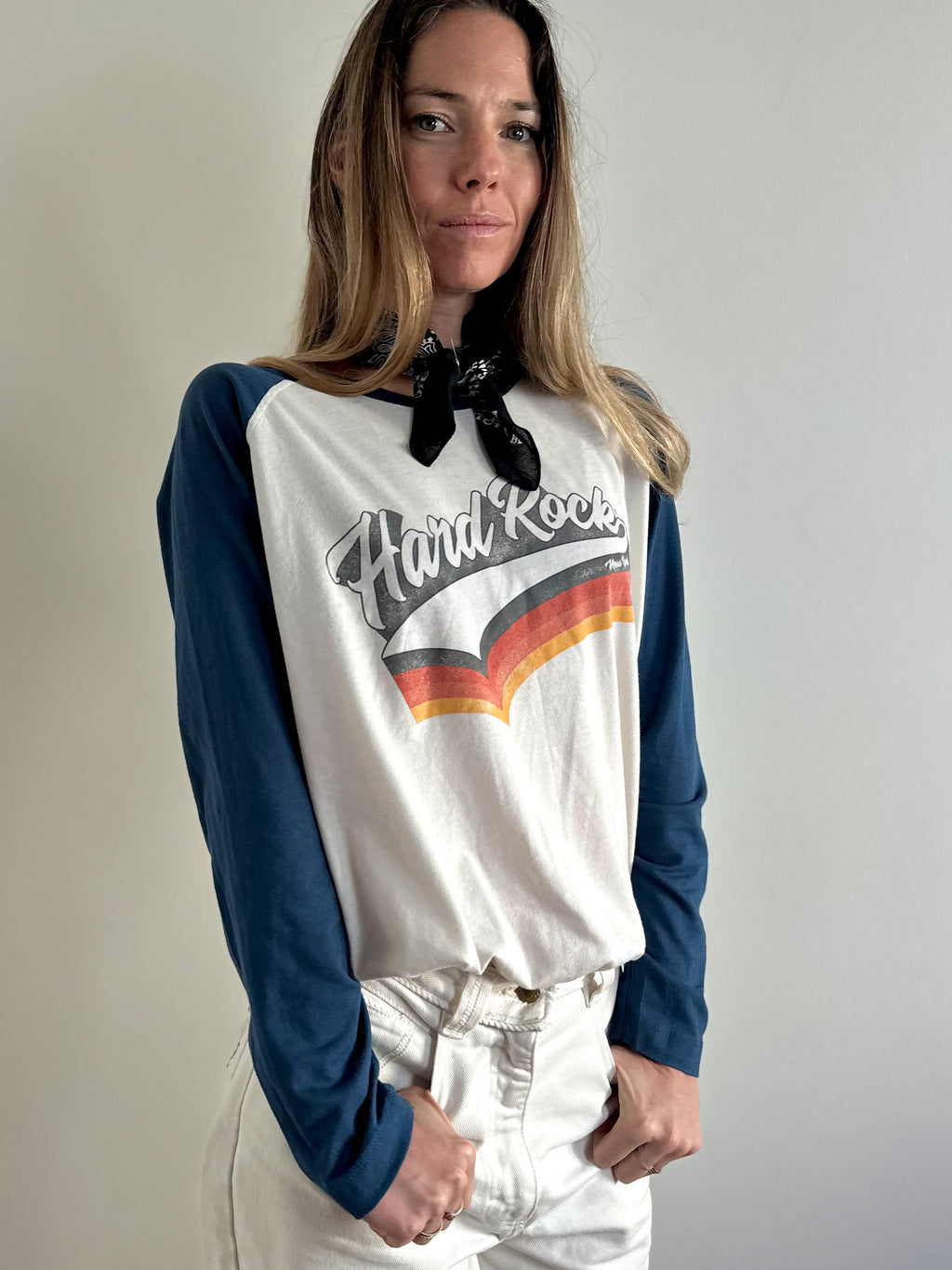 Vintage Hard Rock Cafe Long Sleeve Graphic Tee