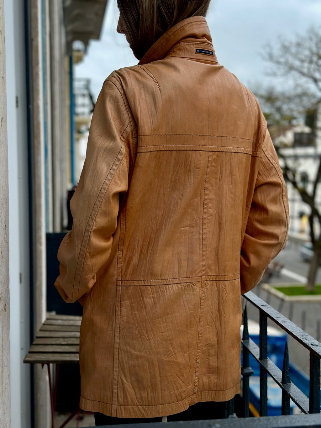 Tommy Hilfiger Vintage Leather Jacket