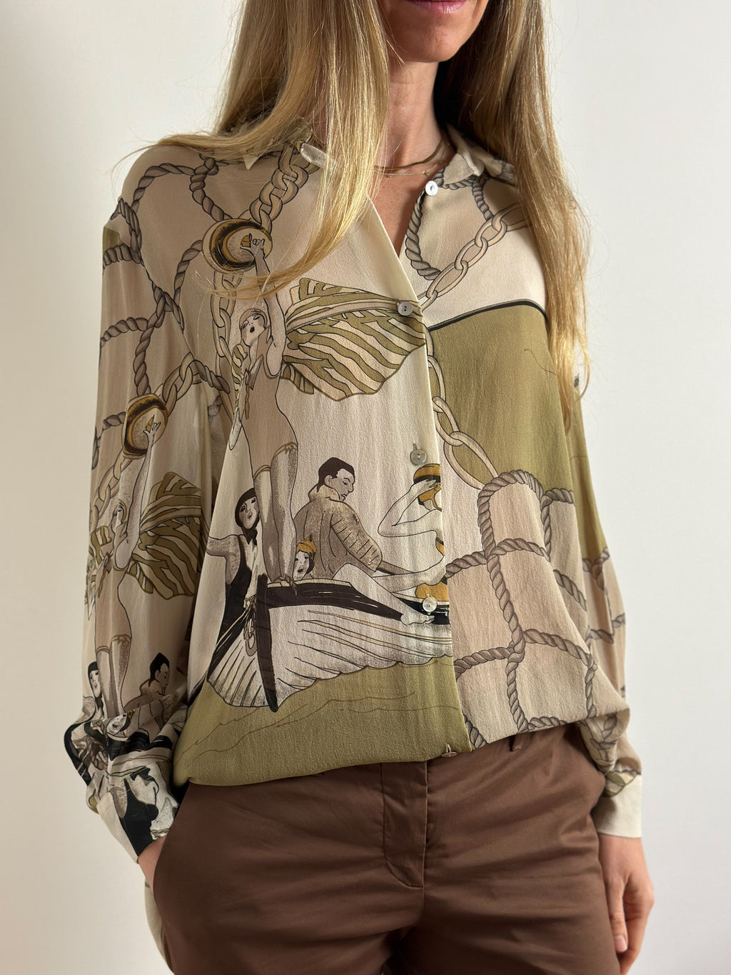 Otto Kern Silk Blouse